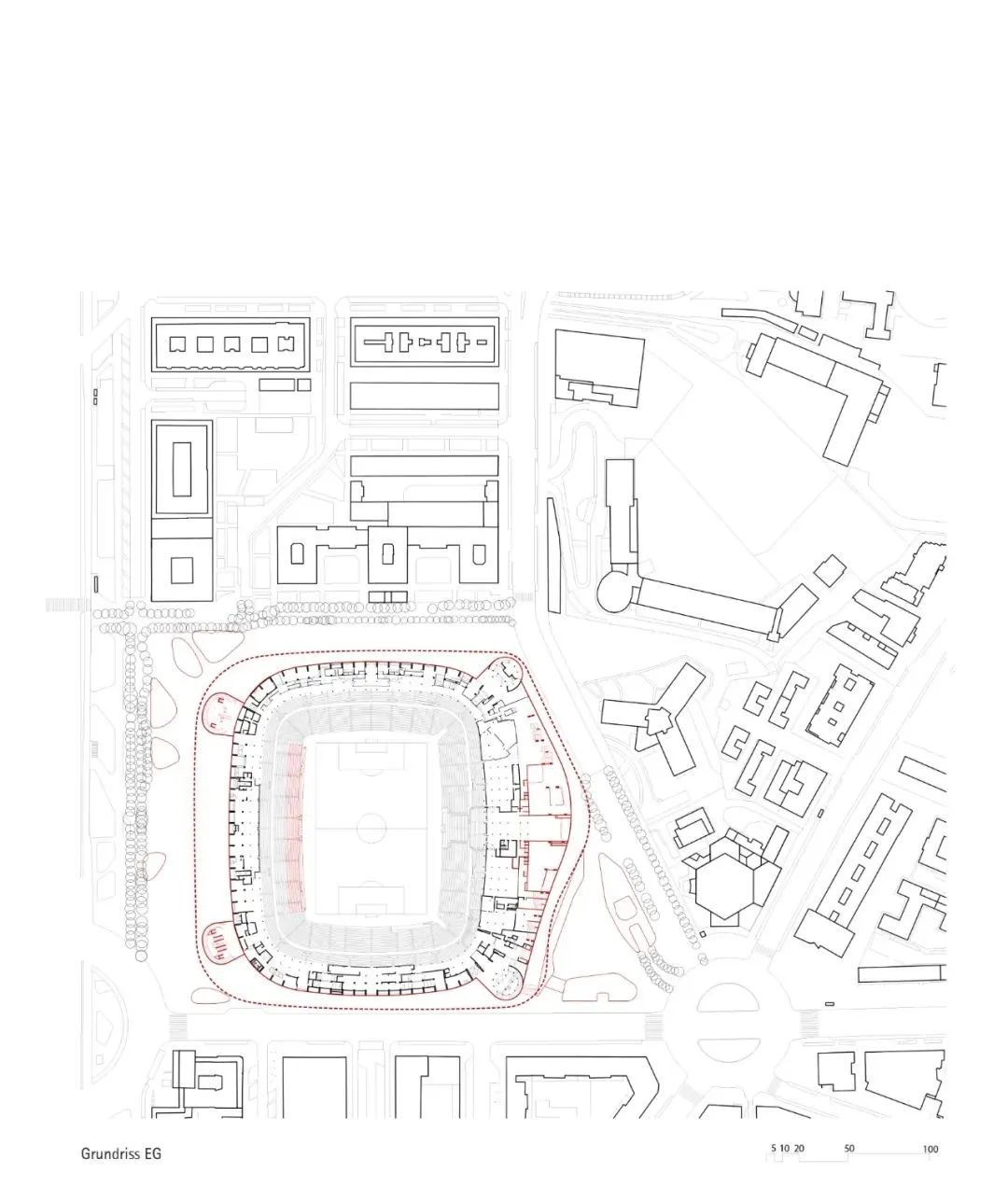 皇家马德里圣地亚哥伯纳乌球场丨西班牙马德里-68