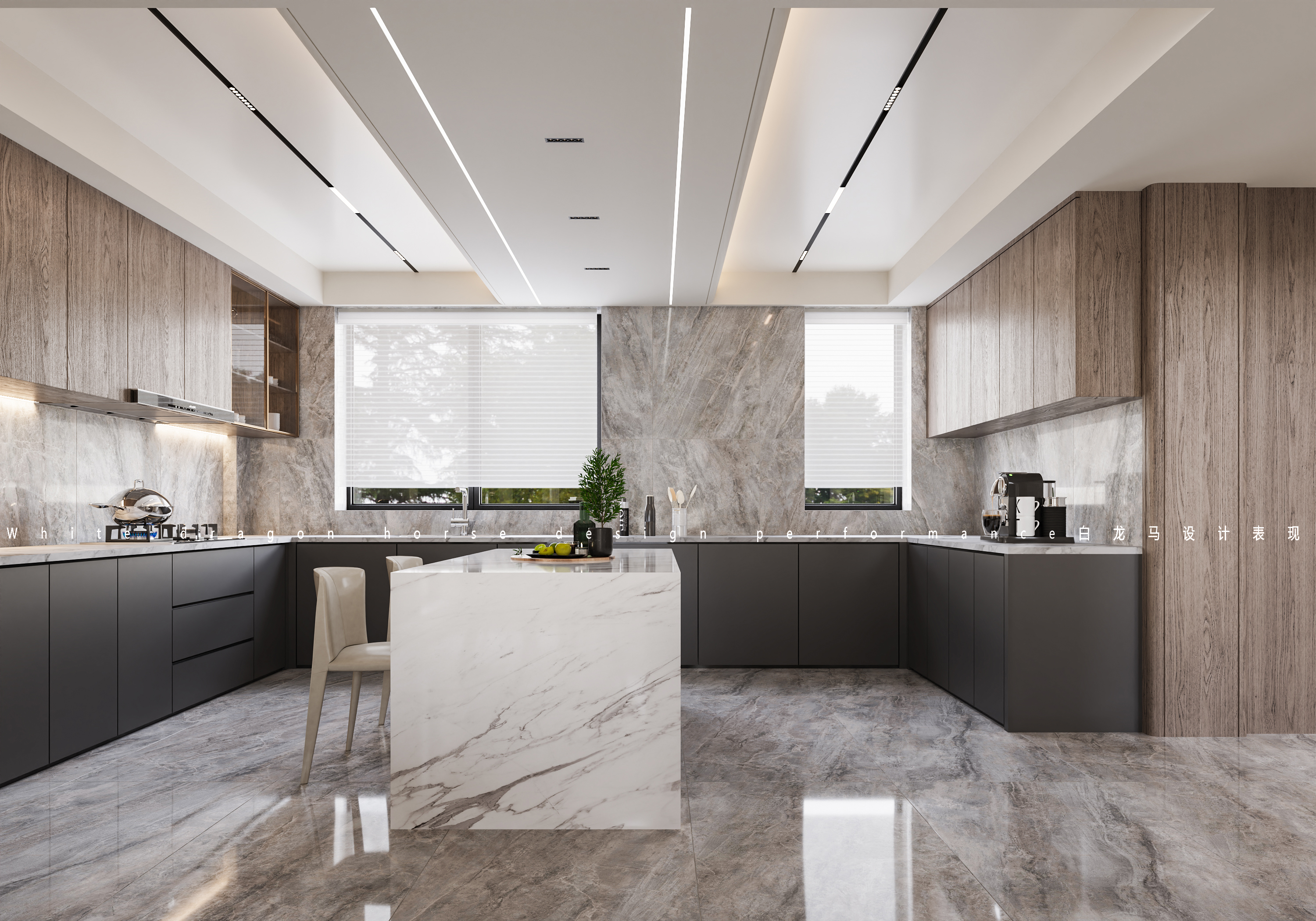 意式别墅家装效果图-1