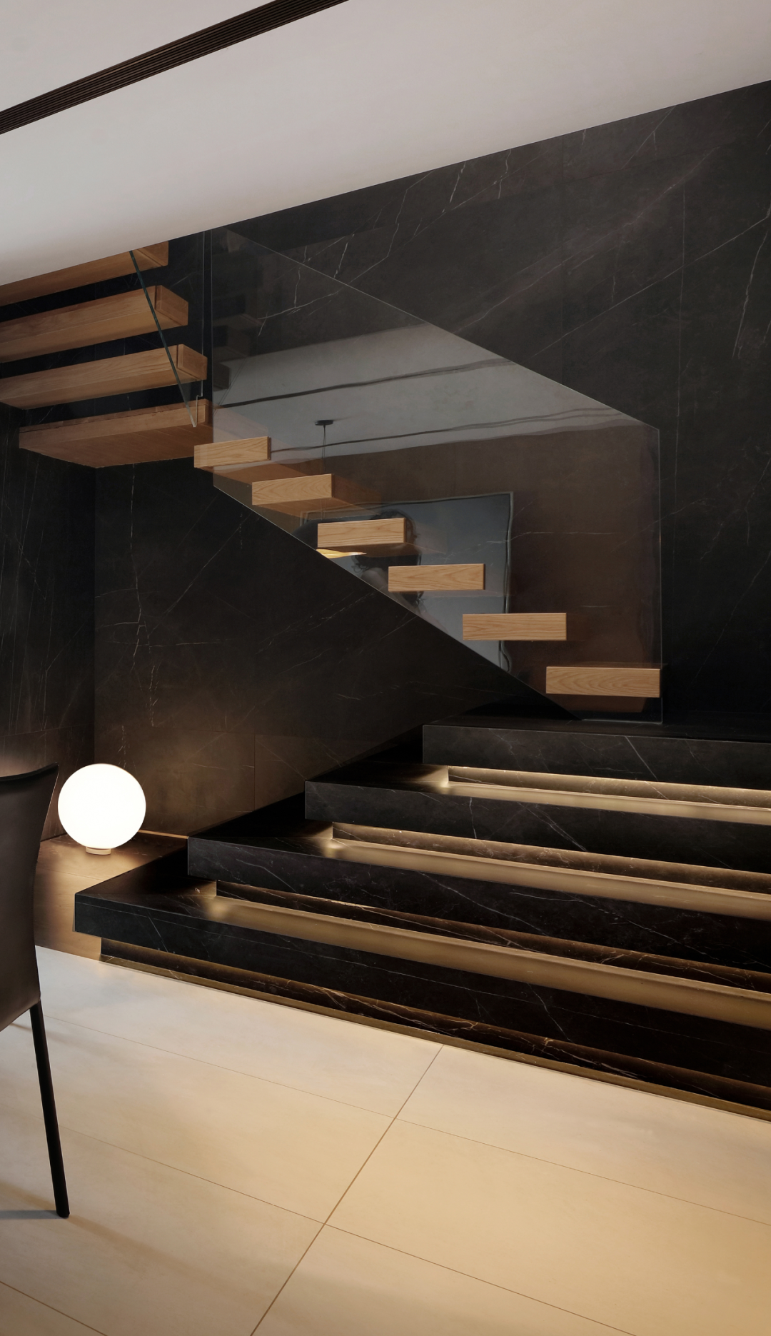 苏州玲珑湾 520m²顶级湖景复式丨中国苏州丨石木空间建筑设计-40