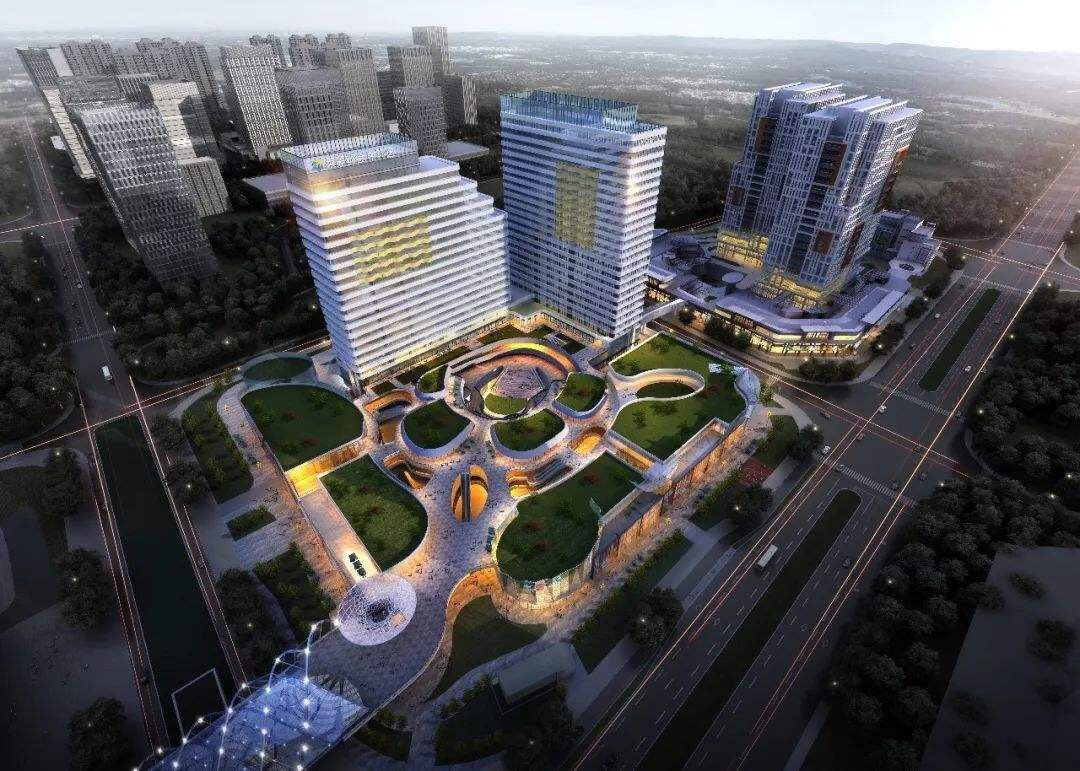 南昌莱蒙都会办公会所——现代简约与自然的交融-0