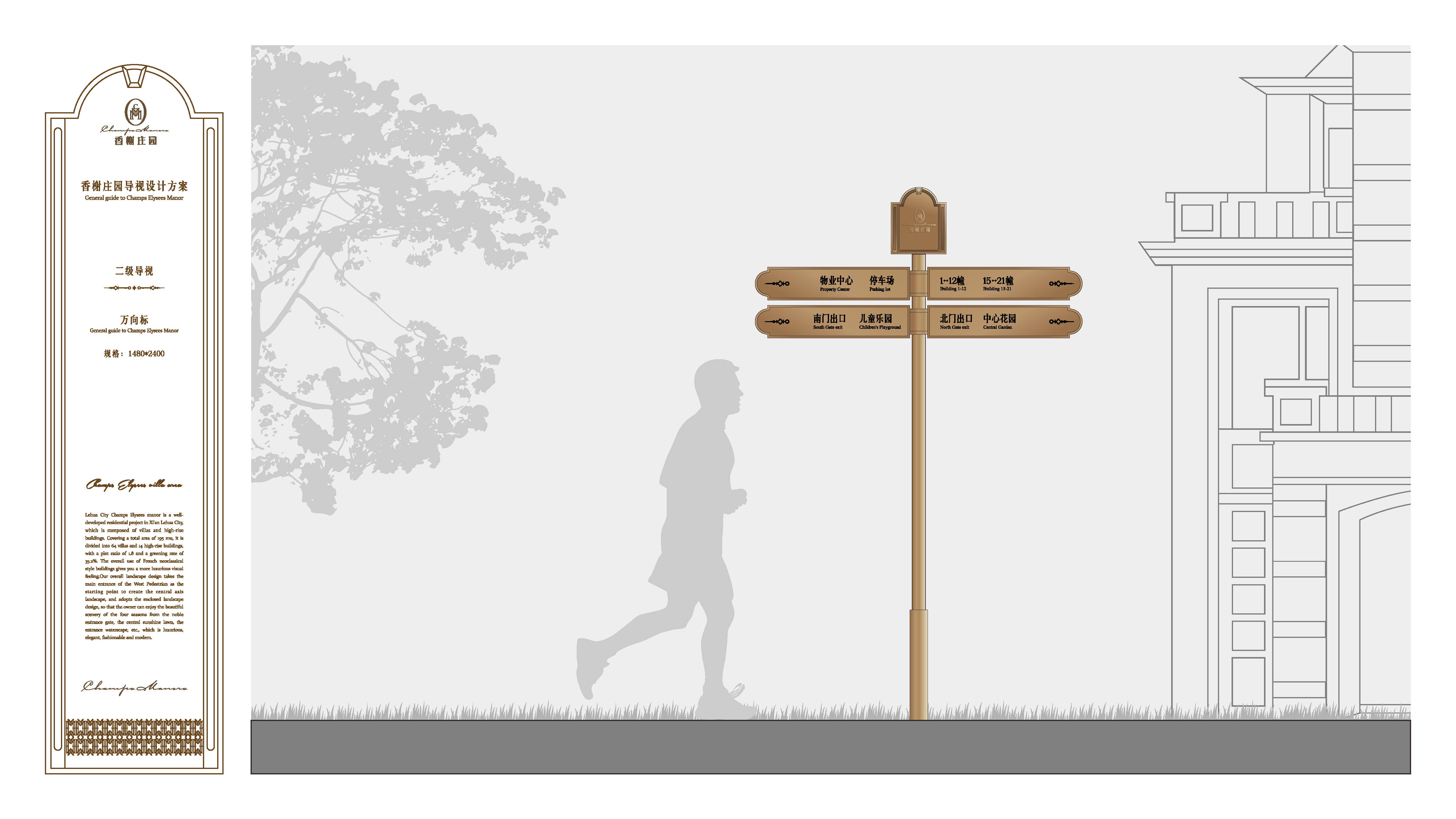 香榭庄园导视系统设计丨中国西安丨深海蓝山-28