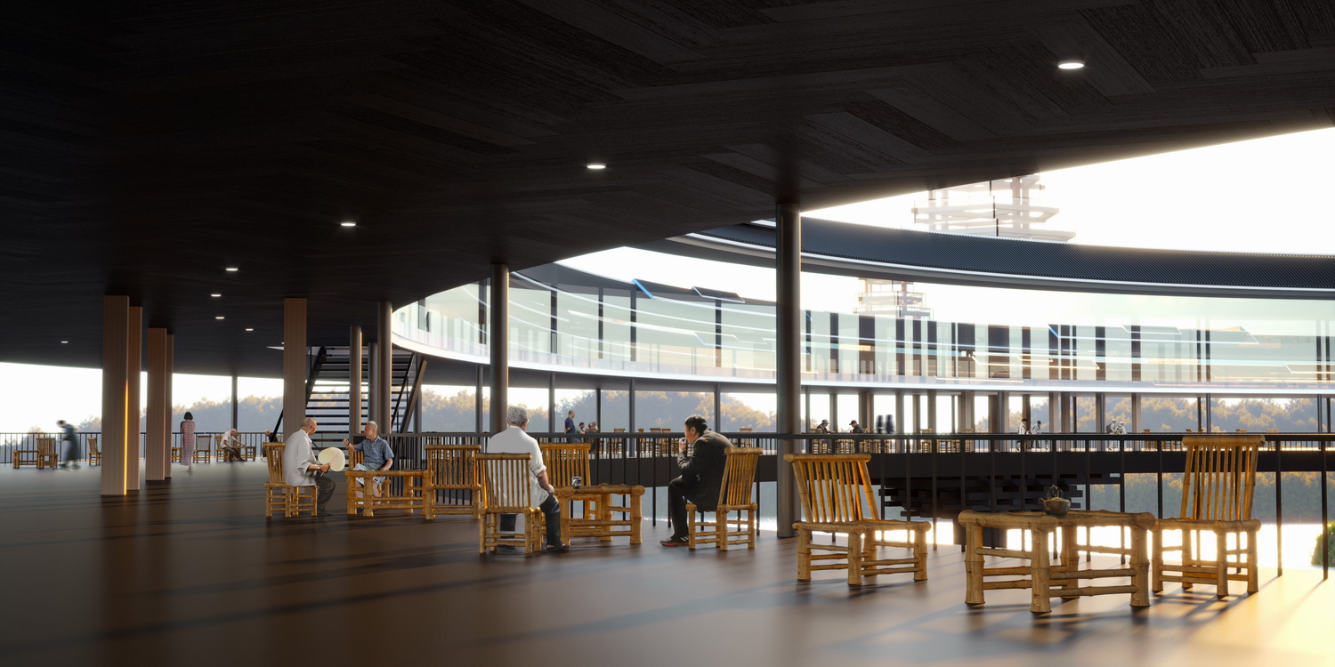 风雨环屋·三江县洲北村文化综合体设计方案丨中国广西丨外行建筑-12