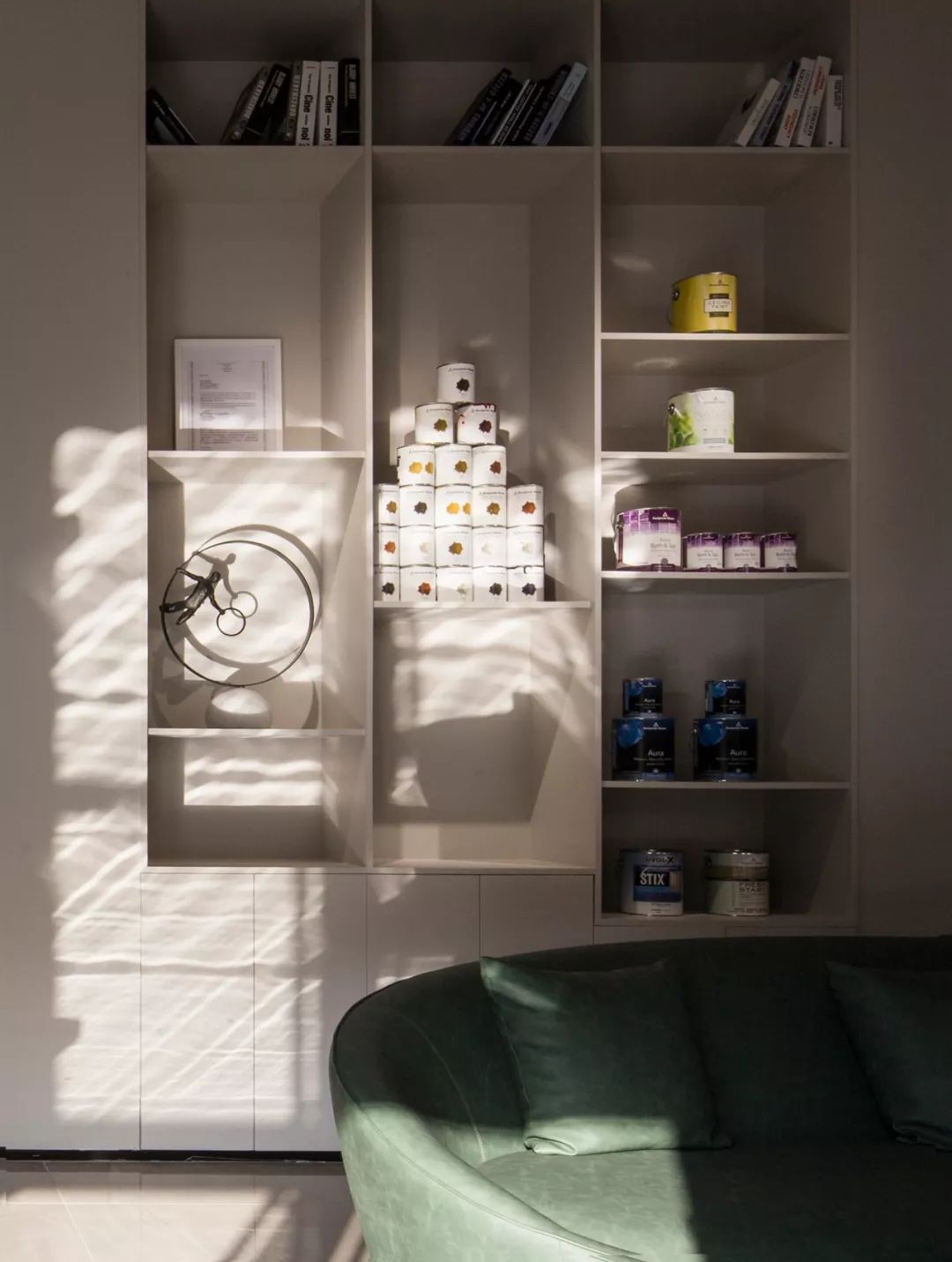 60 平米绍兴本杰明摩尔店，洛戈软装陈设打造空间榜样-24