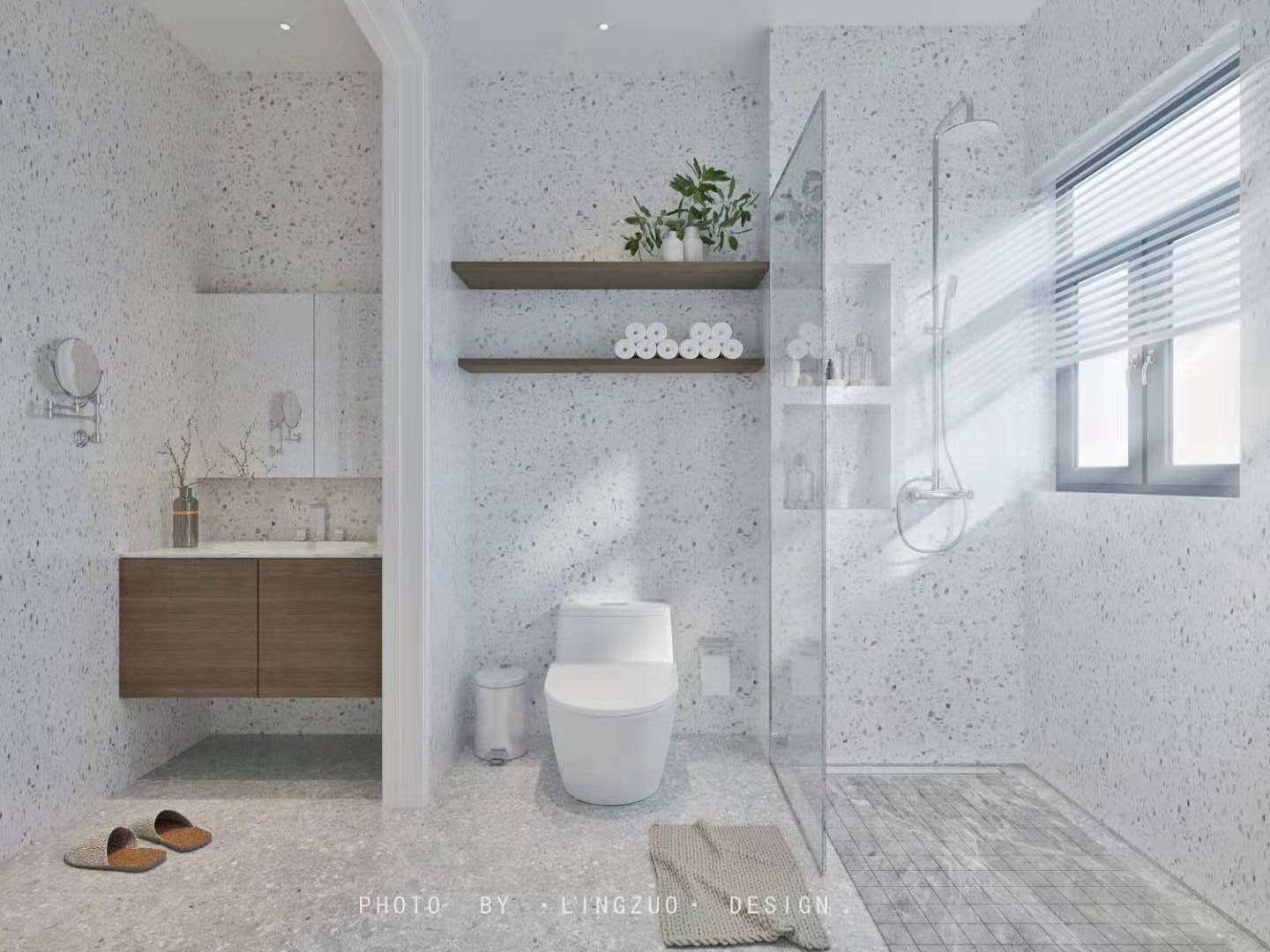 简约而不失个性的白房子设计-10