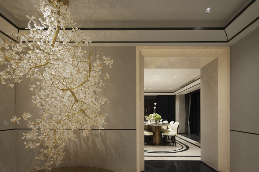 枫丹公馆 650㎡ 法式叠墅豪宅丨中国唐山丨燕语堂-36