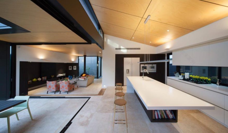 悉尼肯辛顿双面维多利亚式住宅翻新-21