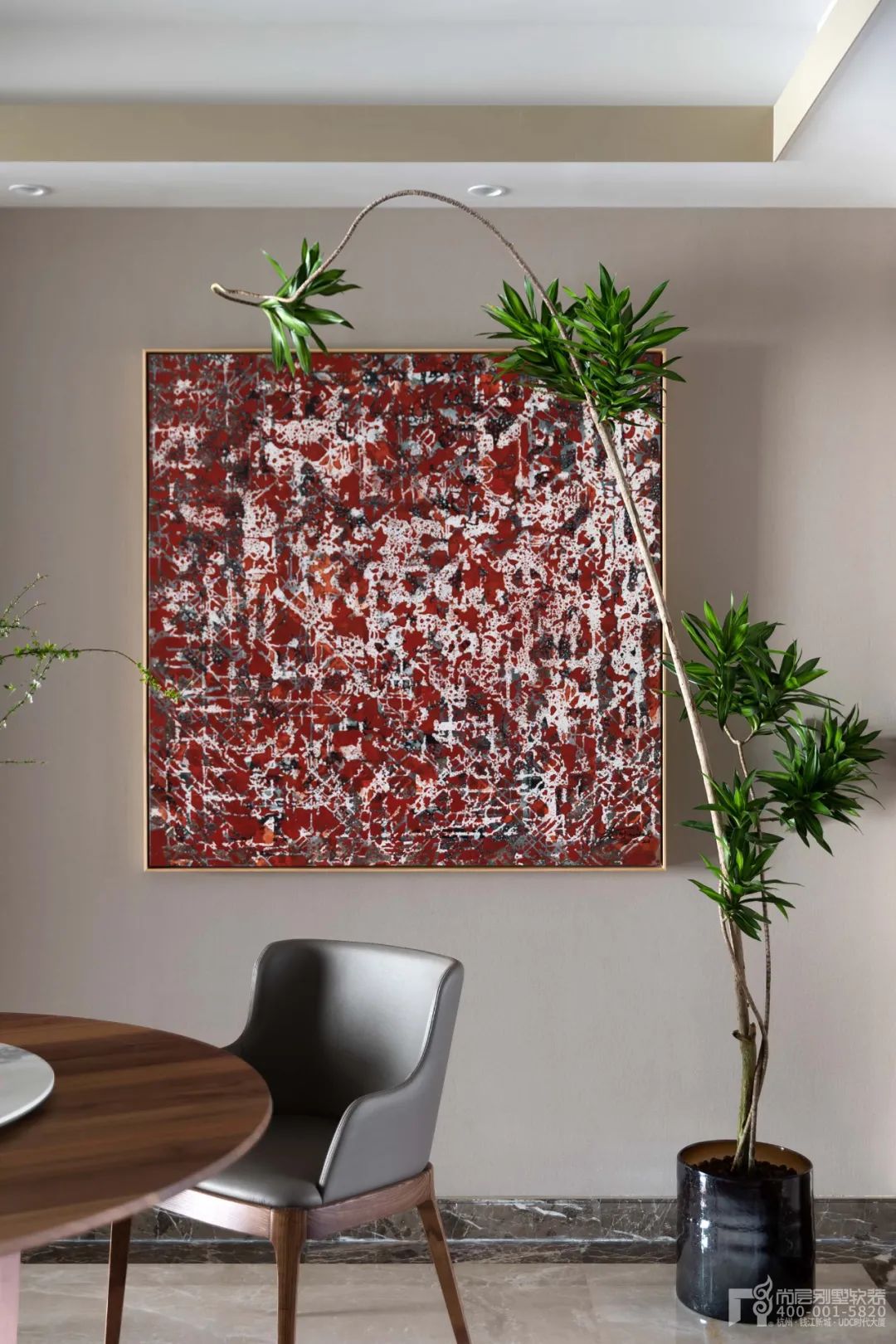 新中式风尚层别墅丨中国杭州丨杭州尚层装饰-39