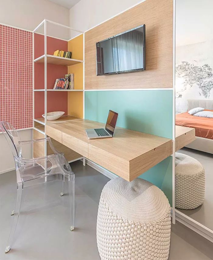 黄铜与天鹅绒元素完美结合的现代住宅  Flussocreativo Design Studio-23