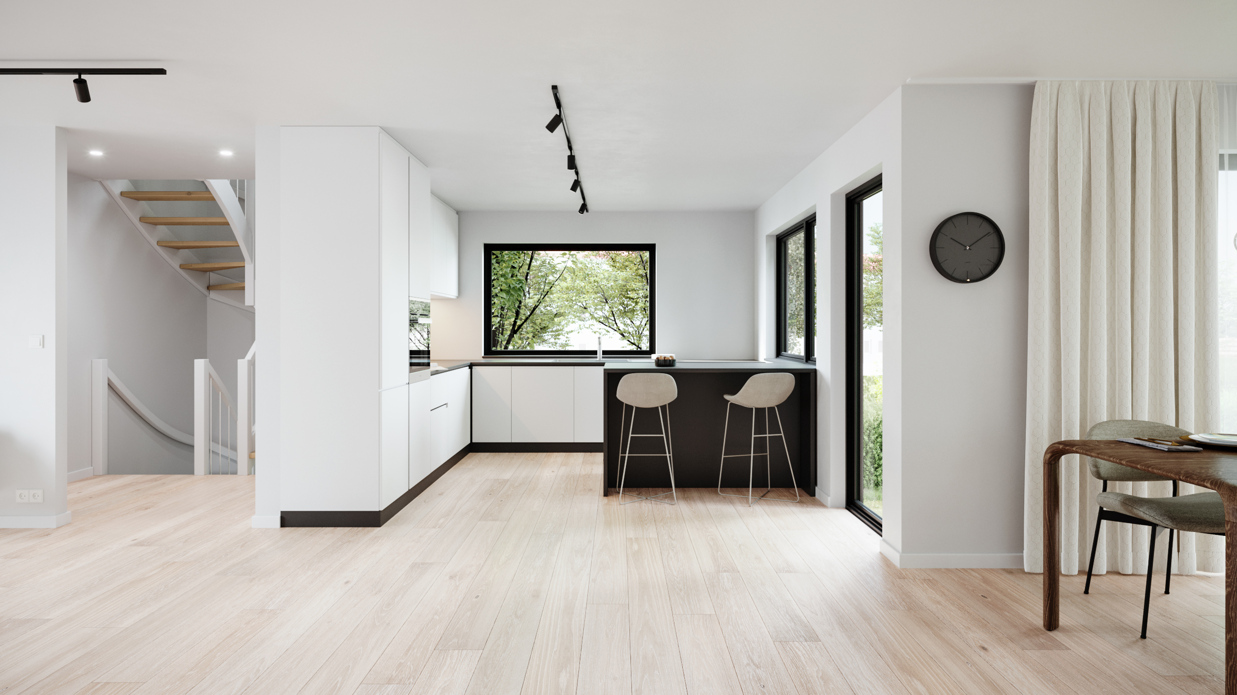 Semidetached house 可视化丨挪威丨PAJORVIS.-10