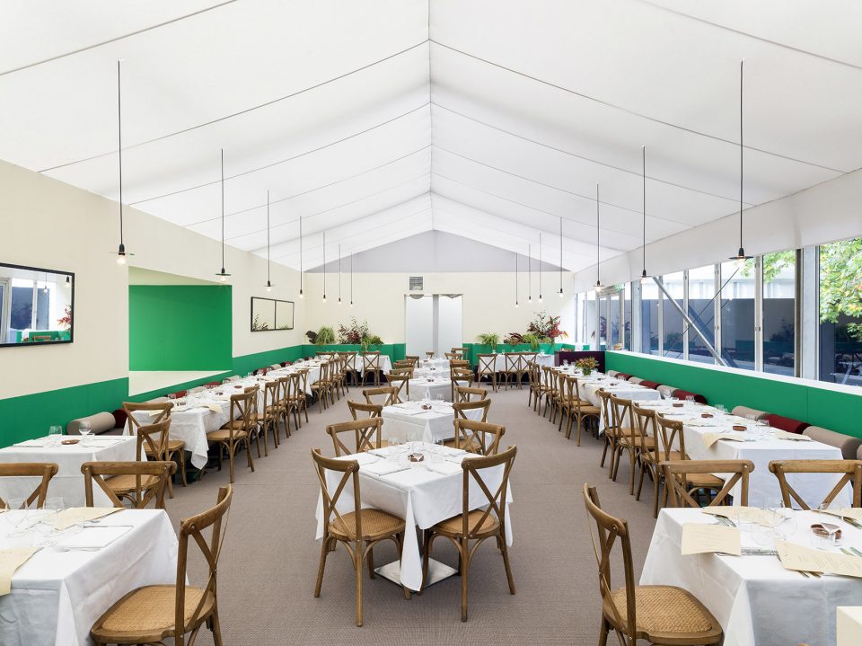 伦敦 Frieze 展会入口装置及餐厅设计-24