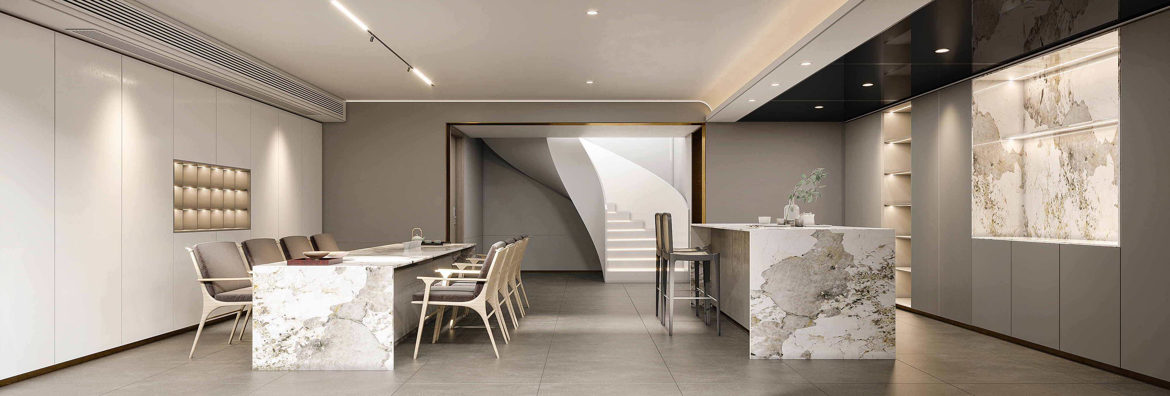 现代空间，演绎极简低奢的时尚美学                     -7