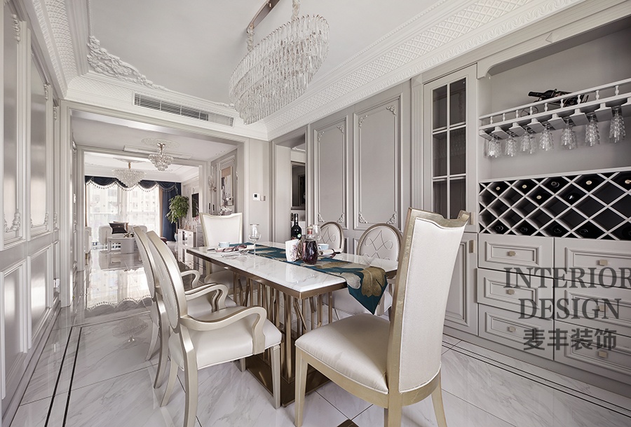 东方星城 130㎡法式轻奢住宅丨麦丰国际设计-32