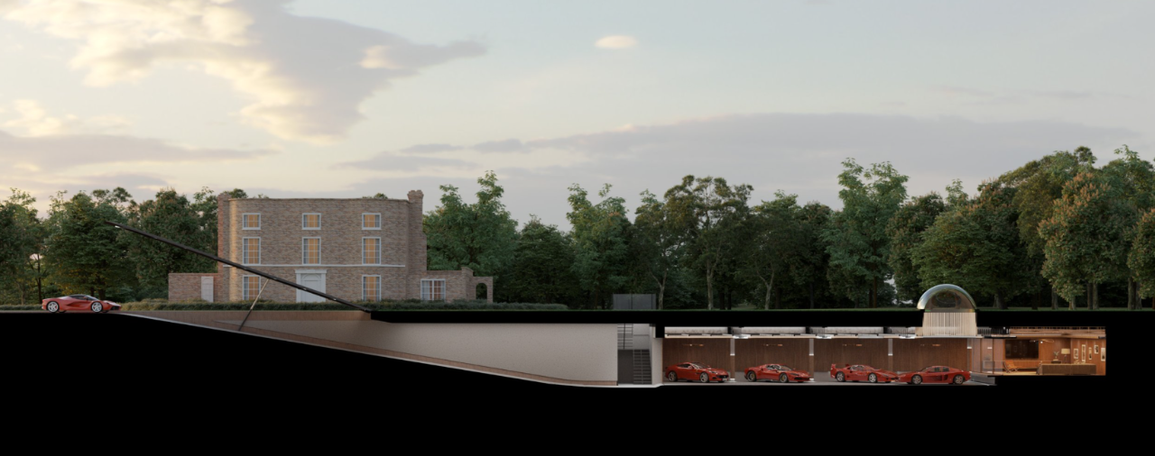 豪宅车库设计丨英国丨Jonathan Clark Architects-72