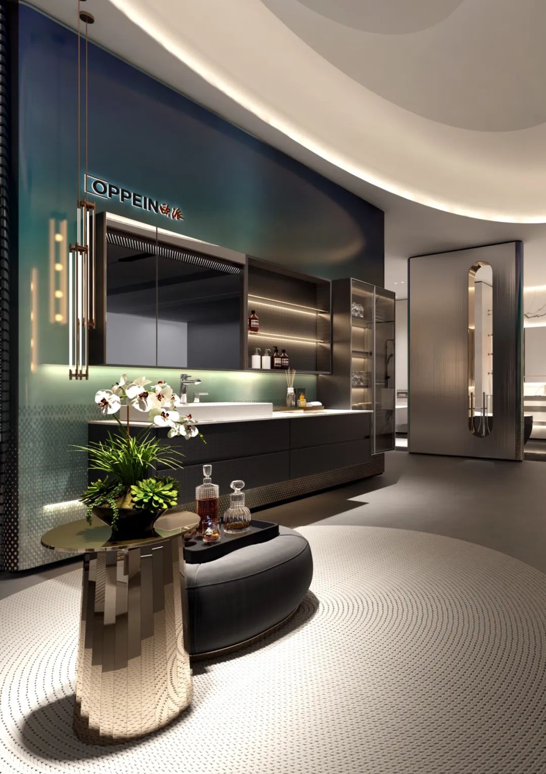 OPPEIN·欧派全卫定制总部标准馆丨中国广州丨佛山市拓维室内设计有限公司-24