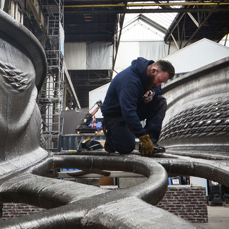 世界首个3D打印不锈钢桥丨荷兰阿姆斯特丹丨Joris Laarman Lab-0