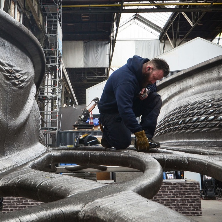 世界首个3D打印不锈钢桥丨荷兰阿姆斯特丹丨Joris Laarman Lab-0