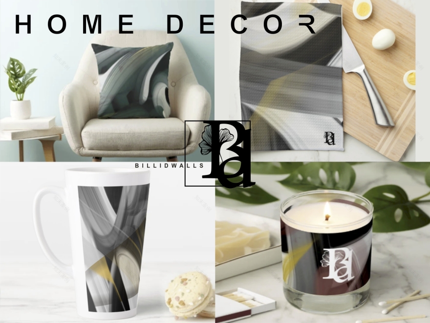 Interior Decor x Billidwalls Abstract Art-1