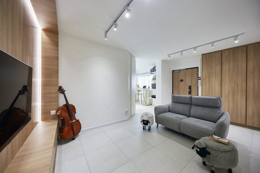 14 Upper Boon Keng住宅与商业室内设计项目丨新加坡丨The Interior Lab-0