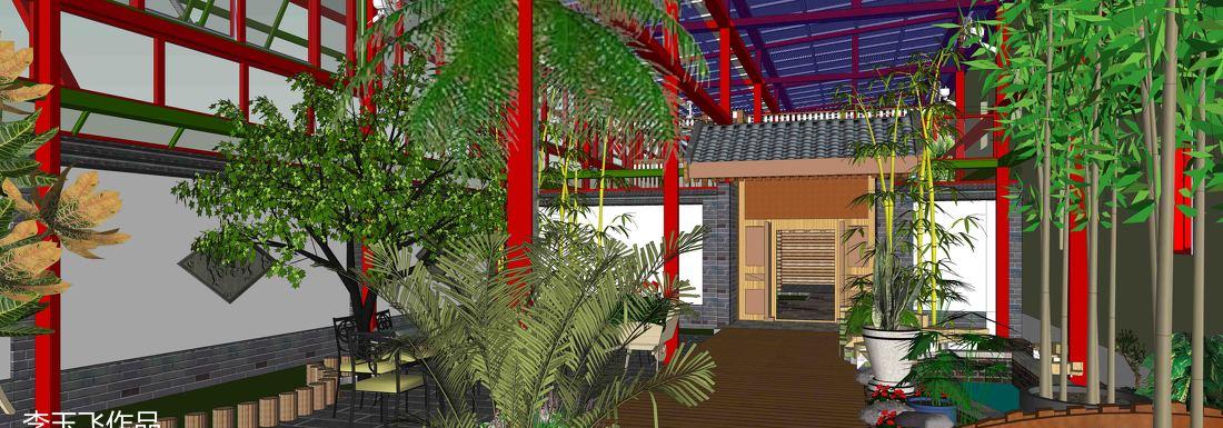 
大兴小院温室会所改造设计 -6