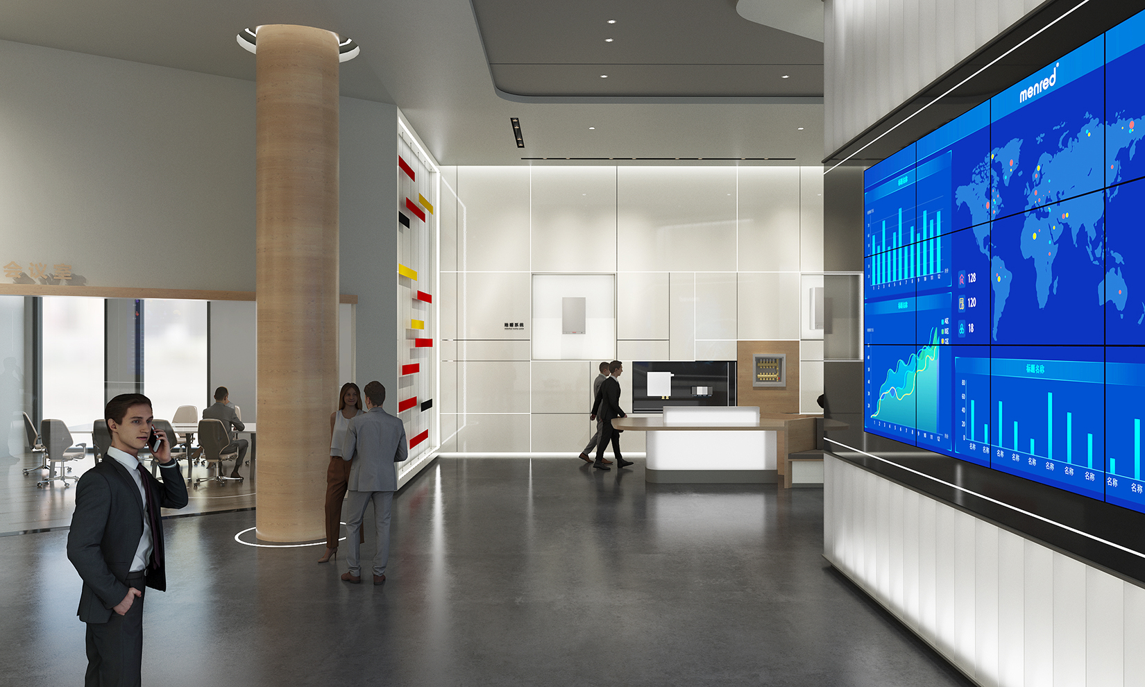 曼瑞德 展厅设计-1