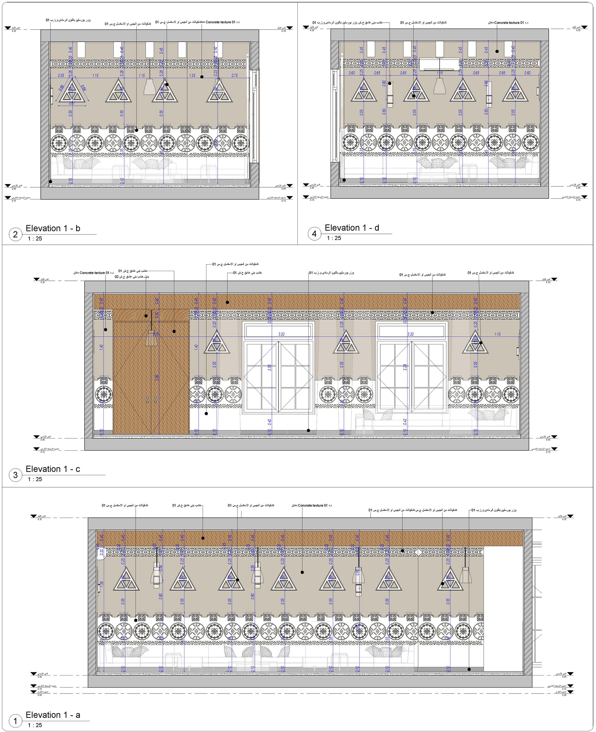 S·M 住宅室内套餐丨沙特阿拉伯丨Bariq Consultants-10