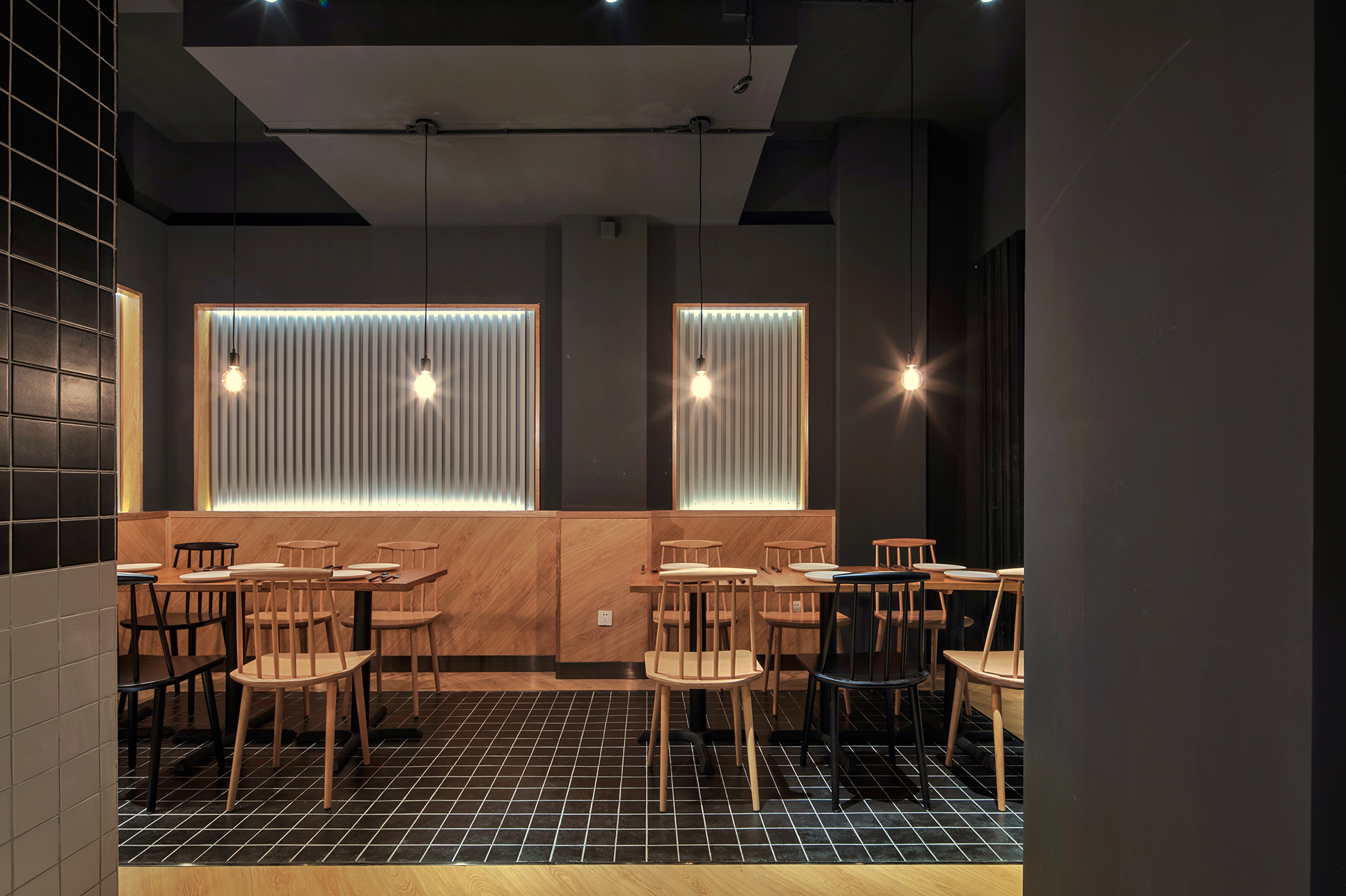 杭州上城区罗德轻食餐厅，百平米精致空间-8