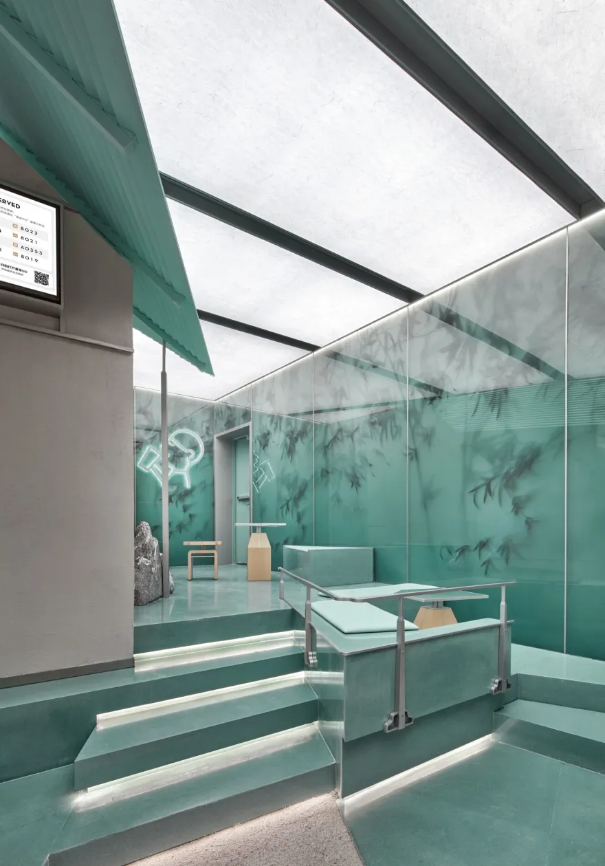 天·青 · 喜茶杭州万象城店设计丨中国杭州丨舍近空间设计事务所-17