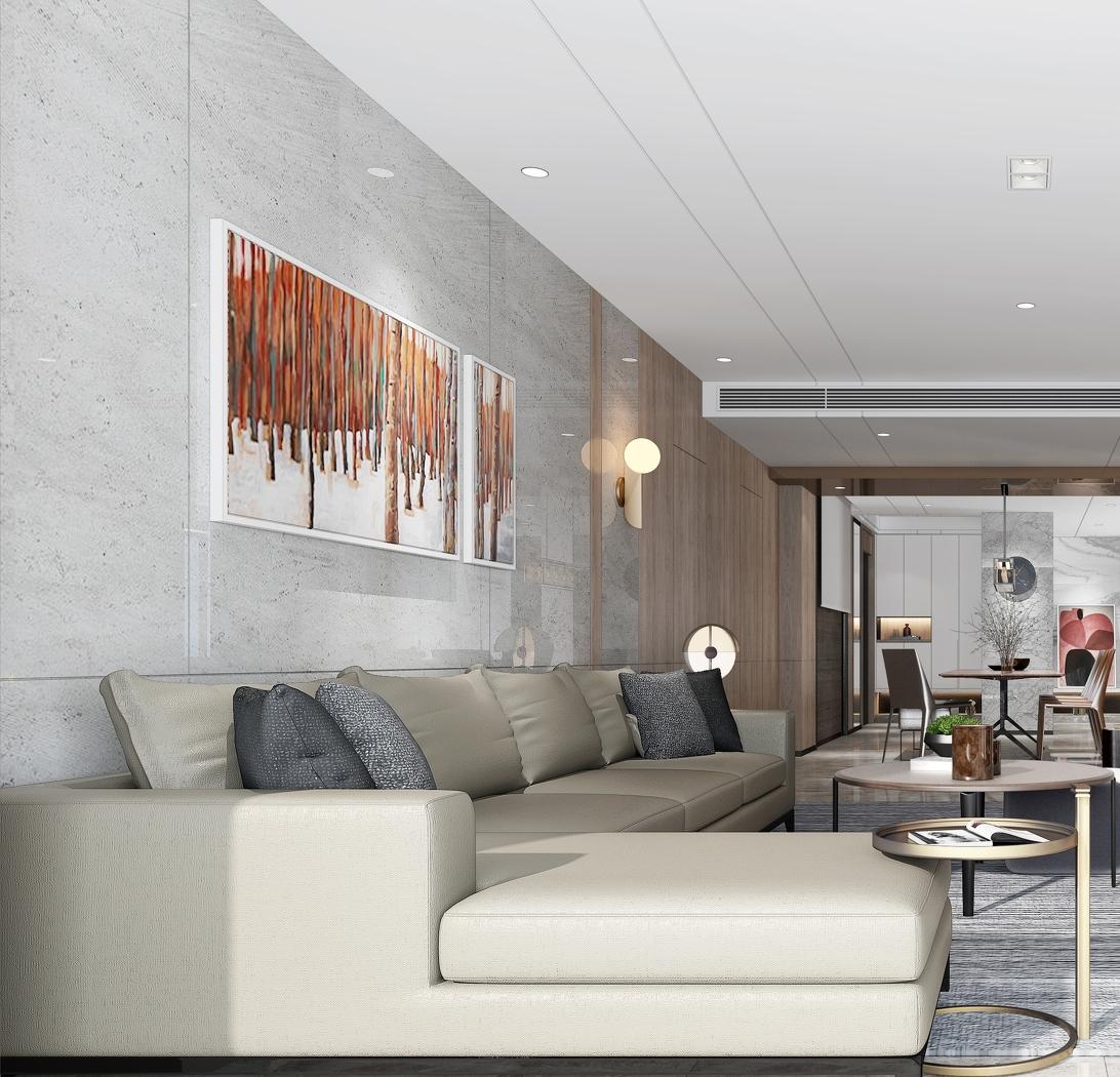 轻美式山景宅 生活与自然相融-24