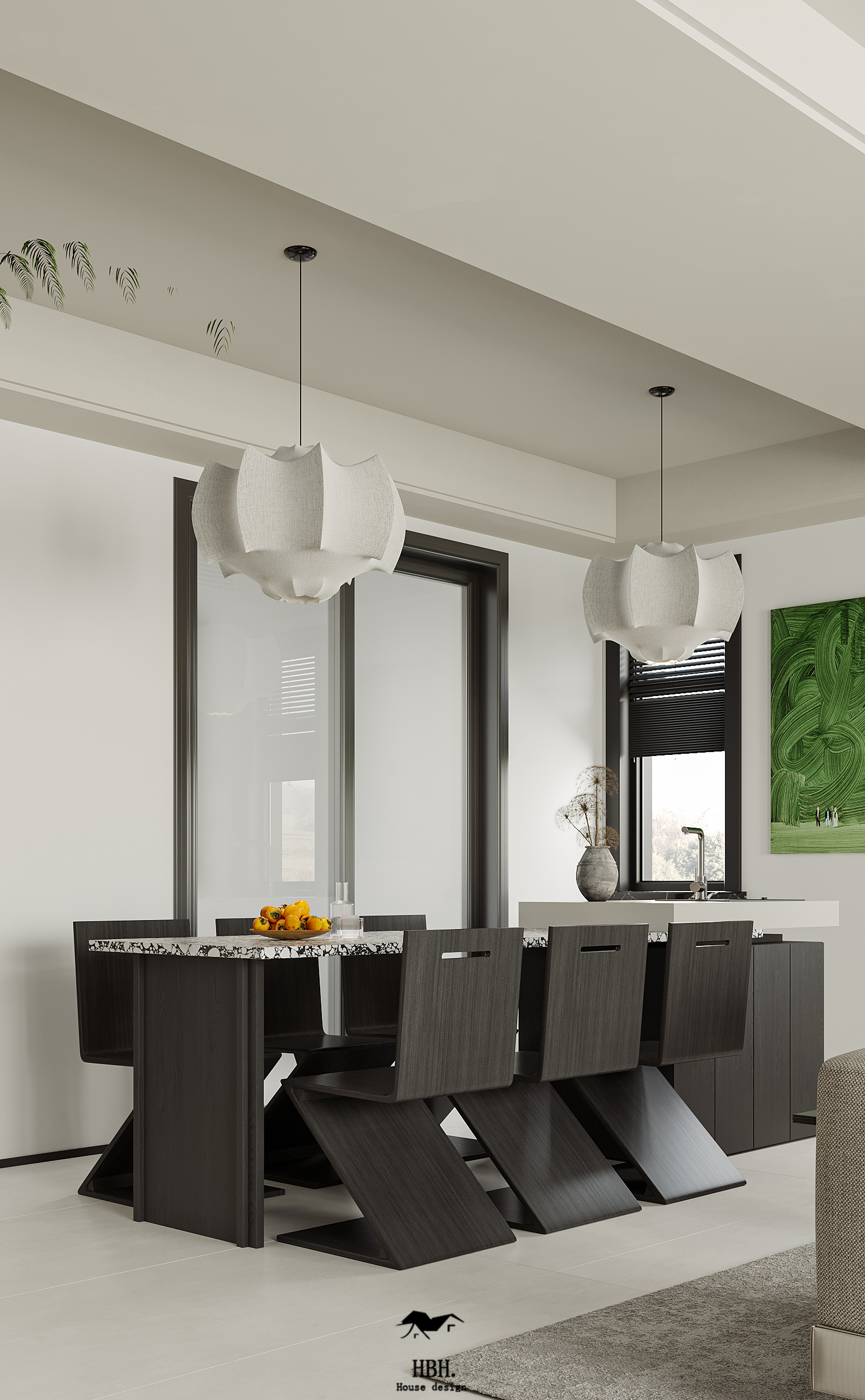 一套黑白灰别墅设计-5