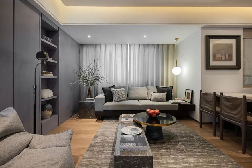 小灰 | 南宁 116㎡简约家居设计-12
