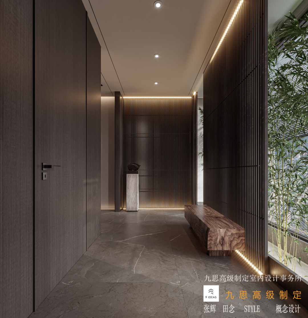 乐湾山语湖 · 现代轻奢风格复式住宅设计丨九思设计工作室-17