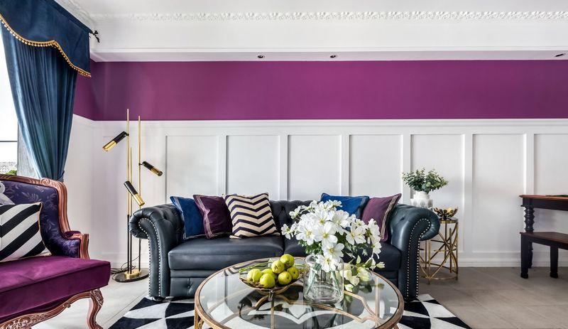 星河国际 | 89㎡摩登美式，少女心女主人的梦幻空间-9