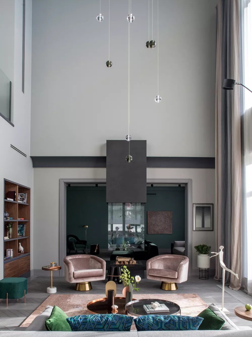 莫斯科优雅轻奢风的别墅-23