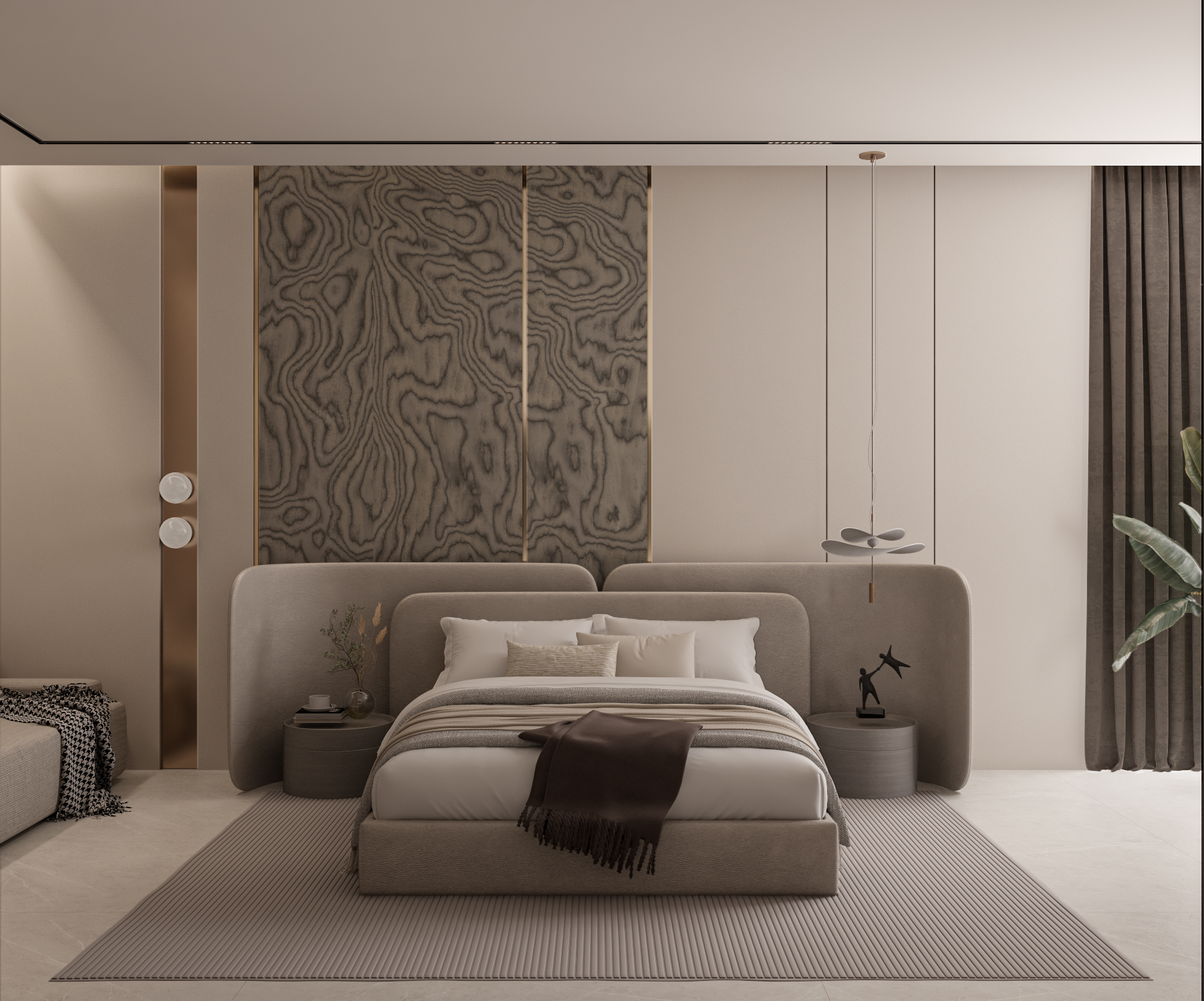 modern master bedroom &toilet-0