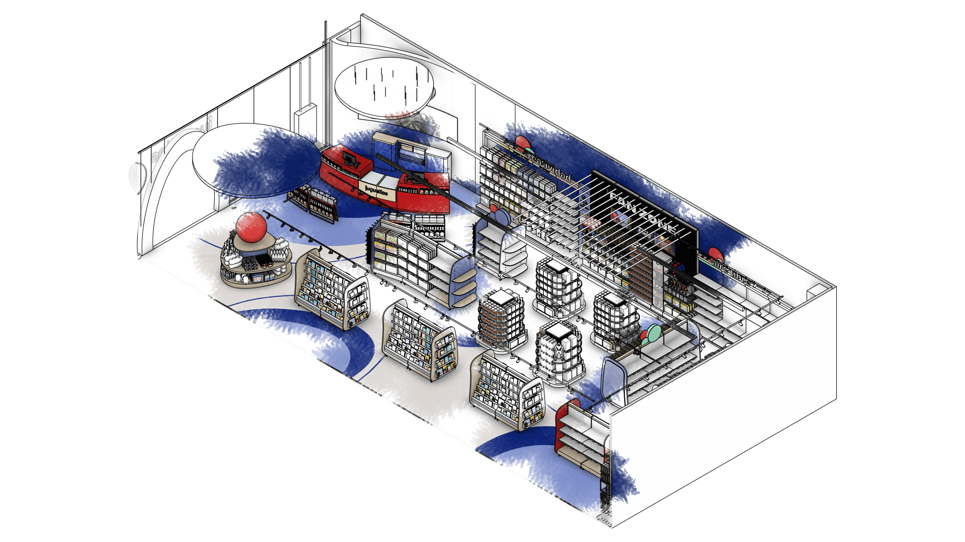 Bubble Garden（泡泡花园）玩具店设计-7