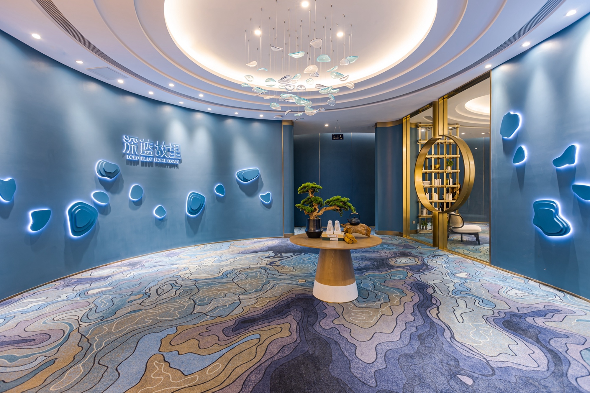 深蓝故里休闲空间设计丨中国珠海丨珠海凡空间建筑装饰设计有限公司-35