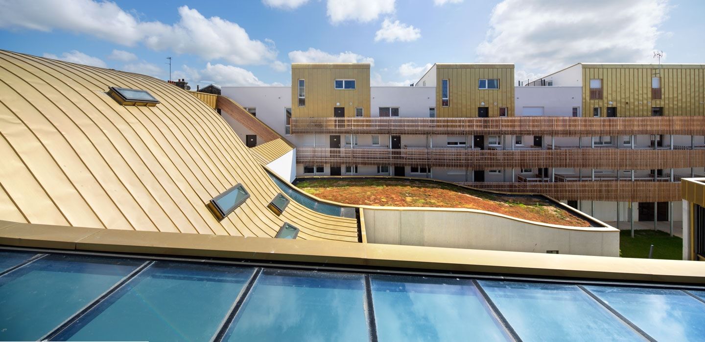 Calais艺术学校与25套复式住宅项目丨法国-40