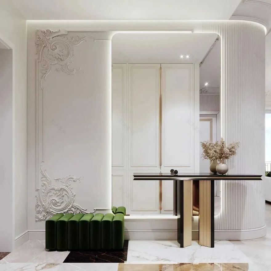 500㎡联排别墅,现代东方诗意空间丨东易日盛北京原创别墅分公司-104