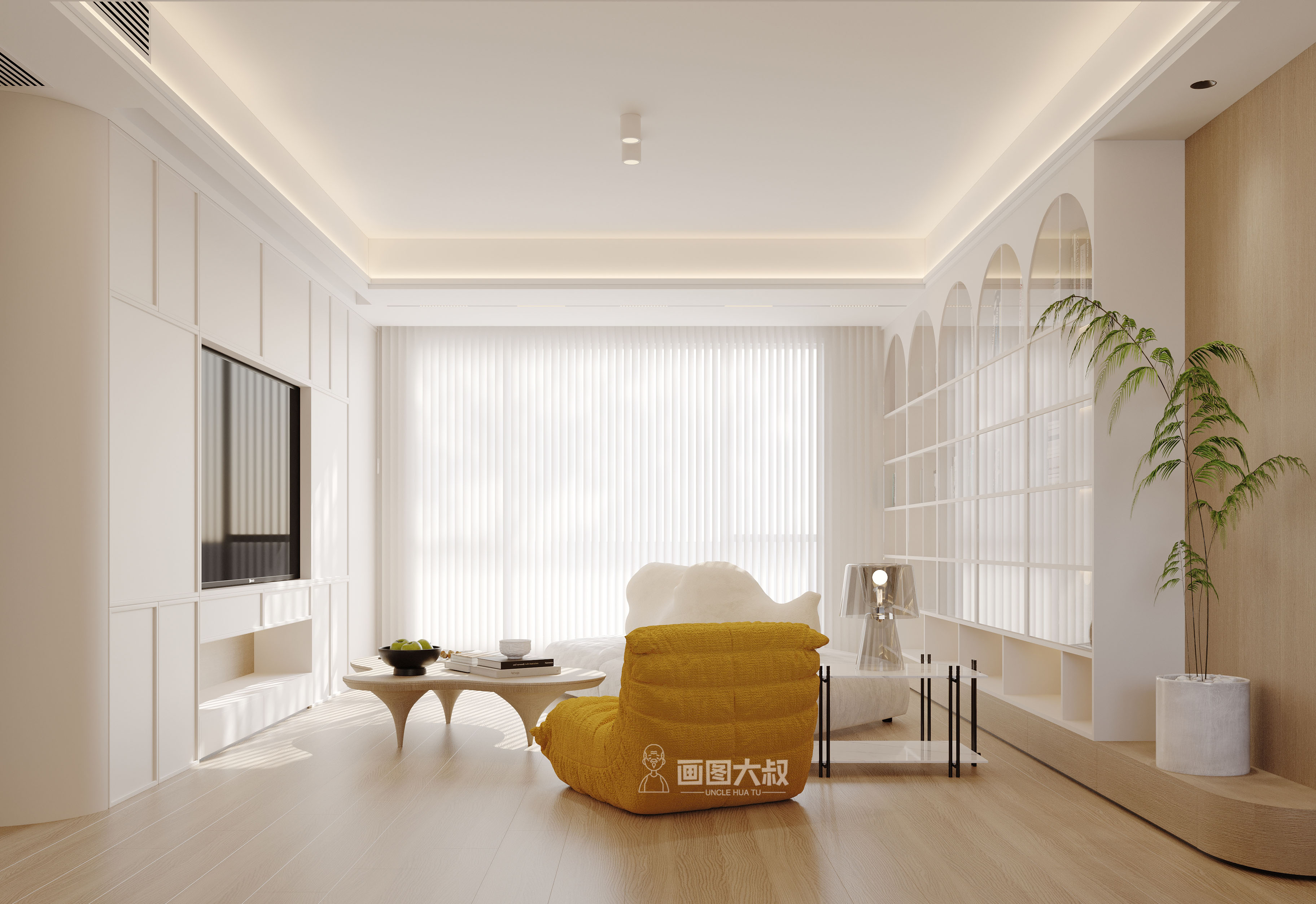 原木风效果图表现-1