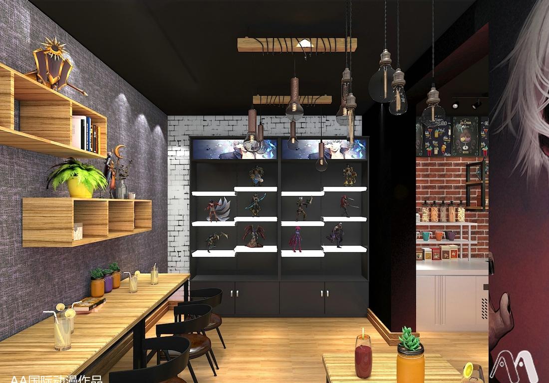 AA 国际动漫主题餐饮店设计-2