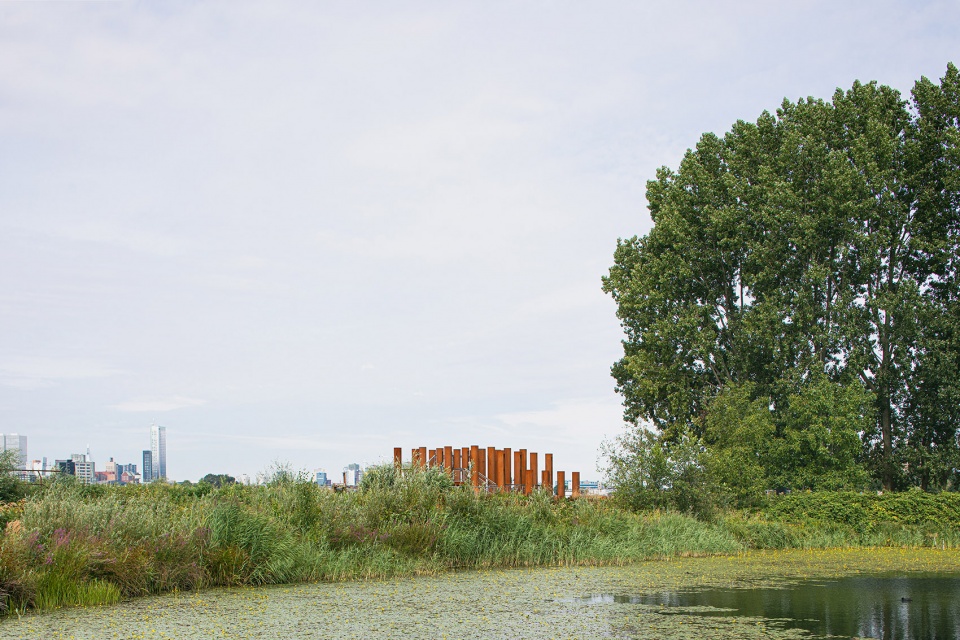 鹿特丹“水之林”观景台丨荷兰鹿特丹-2