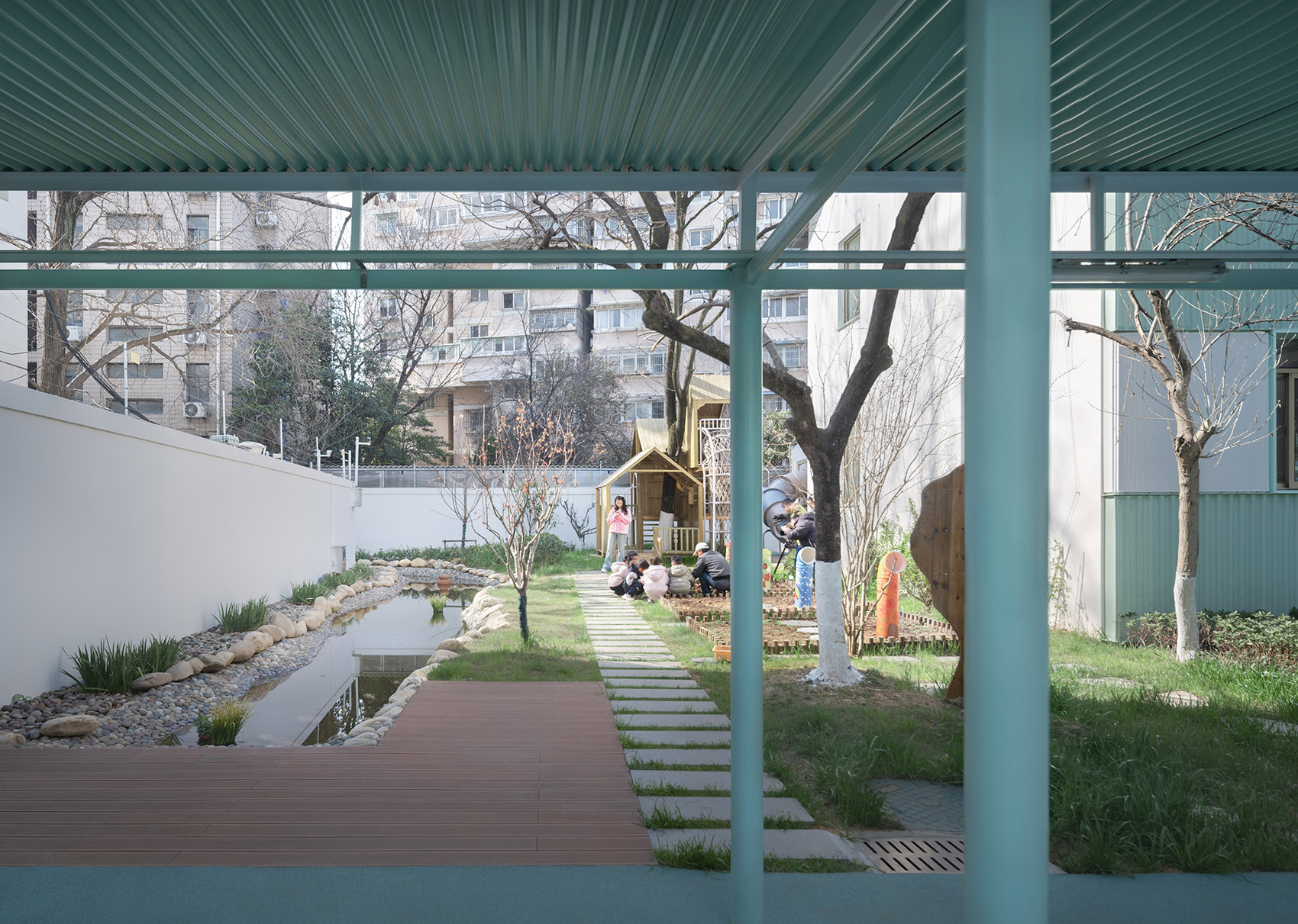 南京大学幼儿园改造丨中国南京丨南京大学建筑规划设计研究院有限公司间架工作室-112