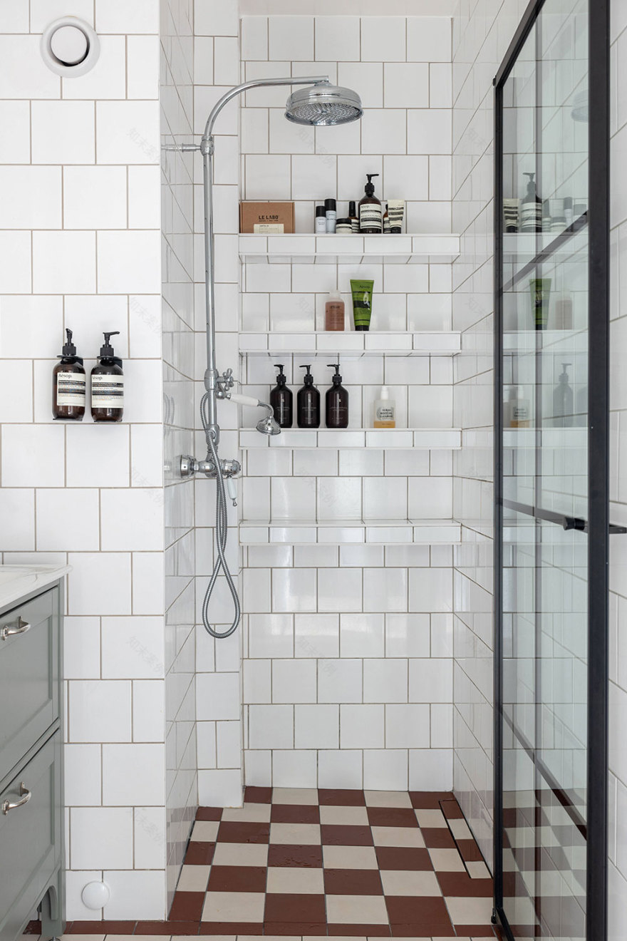 斯德哥尔摩活力蓝色公寓设计-27