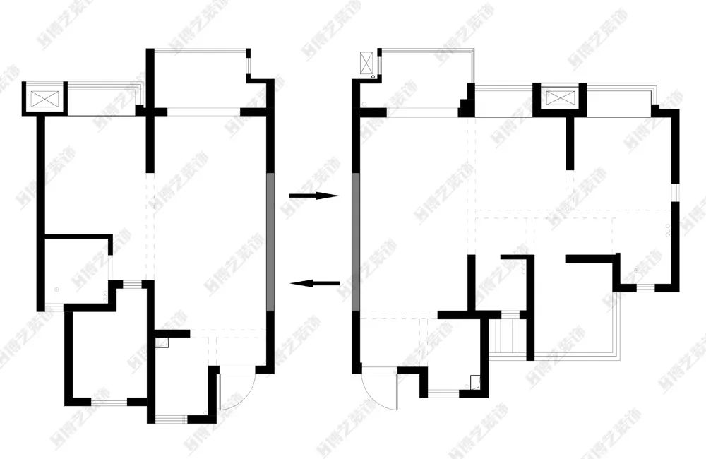 嘉兴优尚花园 150㎡现代简约设计，大气而简约的生活空间-12