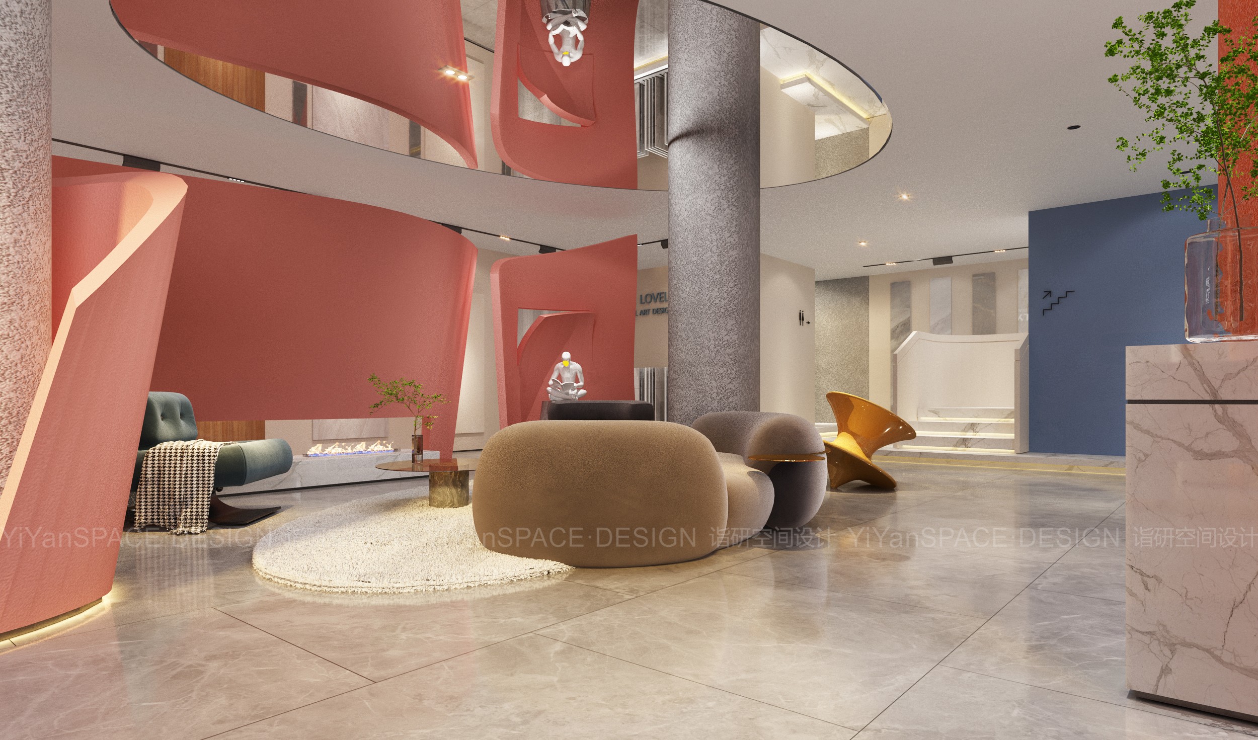 陶瓷展厅为爱延续丨诣研空间设计-38