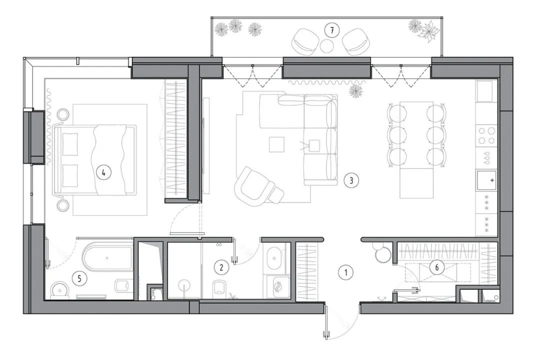 75㎡多彩雅居丨Slovo Bureau-6