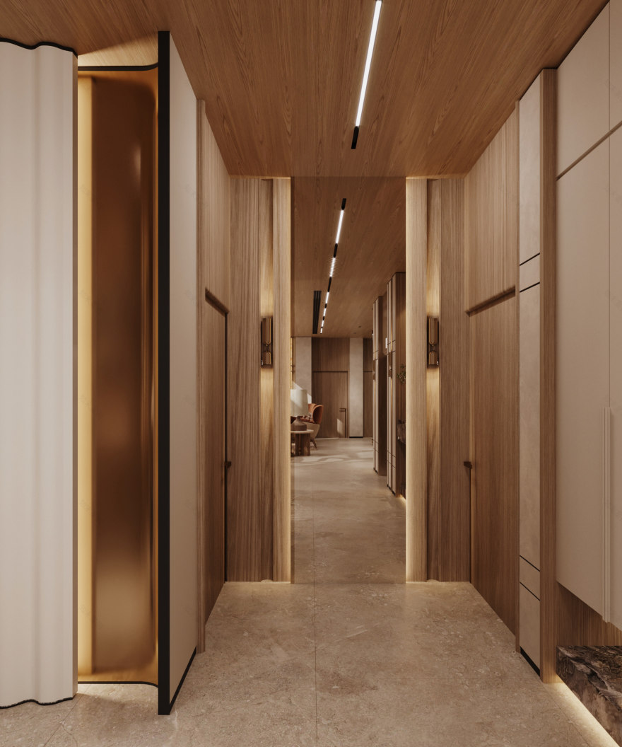 奥拉黄金·达曼市胡拜尔区
注:Al Khobar一般指沙特阿拉伯东部省最大的城市之一胡拜尔,它位于达曼市附近,在当地语境中常被提及Aura Gold这里音译成奥拉黄金,如果它是特定的专有名词,可能需要更多背景信息来确定更合适的译法 丨沙特阿拉伯丨MYS Design Haus-9