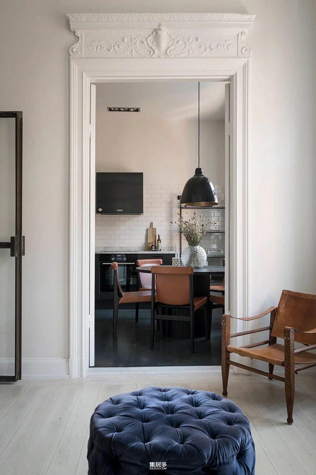 斯德哥尔摩时尚公寓设计丨瑞典斯德哥尔摩-4