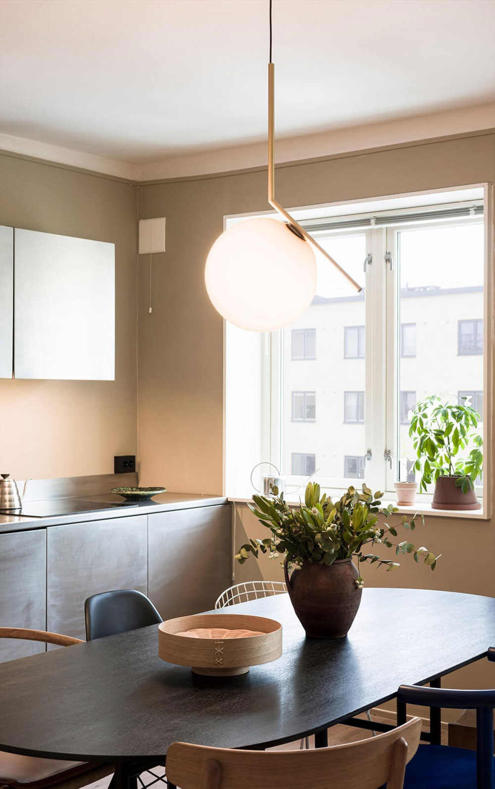 奥斯陆的沙色色调宁静简约公寓-7