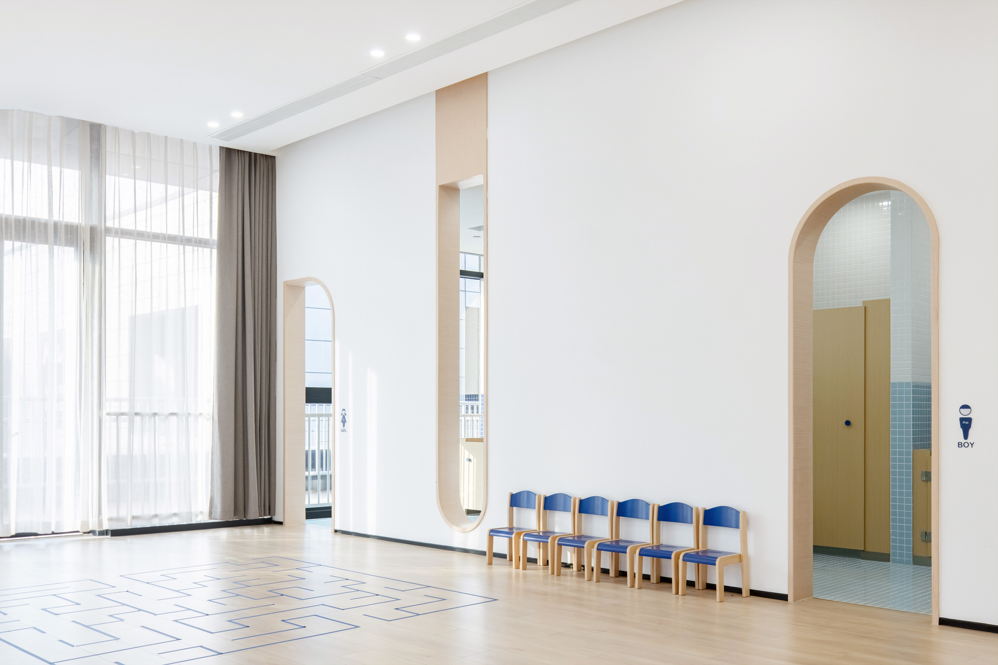 Kïdo 宁波校区室内设计丨中国宁波丨REAL Architects-47